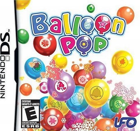 Balloon Pop box art for Nintendo DS