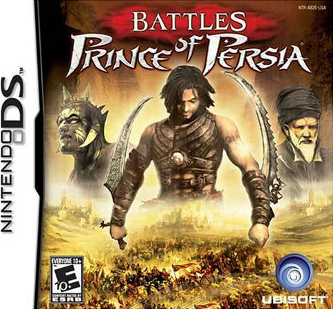 Battles of Prince of Persia box art for Nintendo DS
