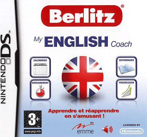 Berlitz My English Coach box art for Nintendo DS