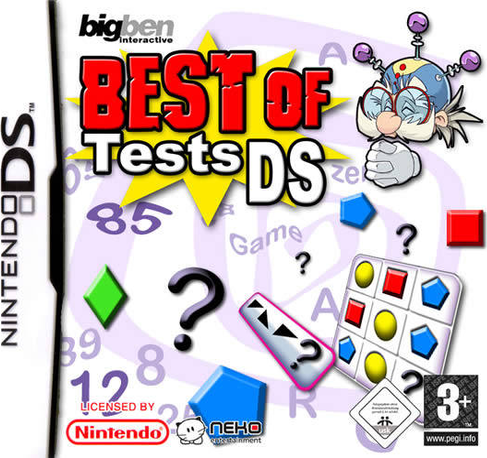 Best of Tests DS box art for Nintendo DS