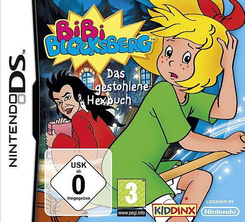 BiBi Blocksberg: Das Gestohlene Hexbuch box art for Nintendo DS