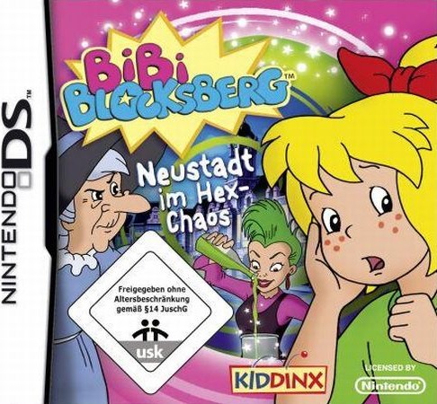 Bibi Blocksberg: Neustadt Im Hex-Chaos box art for Nintendo DS