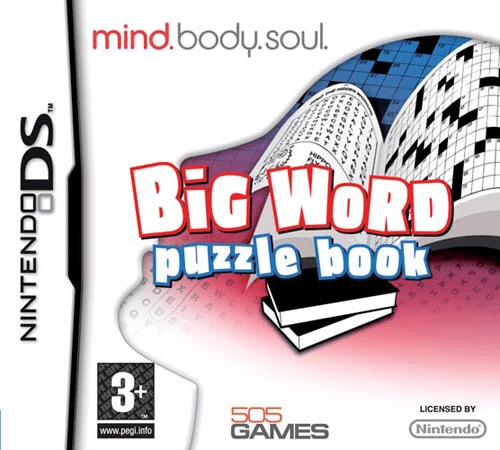 Big Word Puzzle Book box art for Nintendo DS