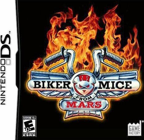 Biker Mice From Mars box art for Nintendo DS