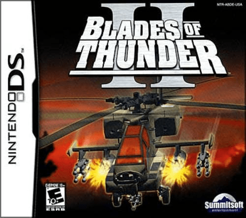 Blades of Thunder 2 box art for Nintendo DS