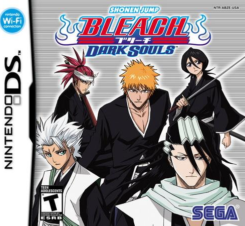 Bleach Dark Souls box art for Nintendo DS