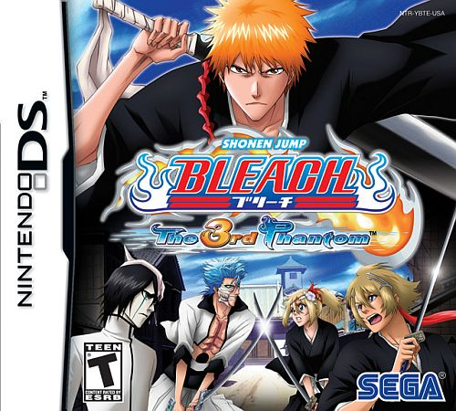 Bleach: The 3rd Phantom box art for Nintendo DS