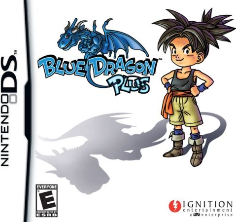 Blue Dragon Plus box art for Nintendo DS