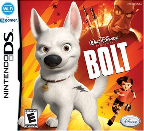 Bolt box art for Nintendo DS