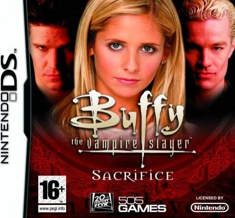 Buffy the Vampire Slayer: Sacrifice box art for Nintendo DS