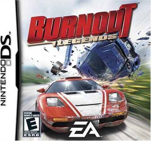 Burnout Legends box art for Nintendo DS