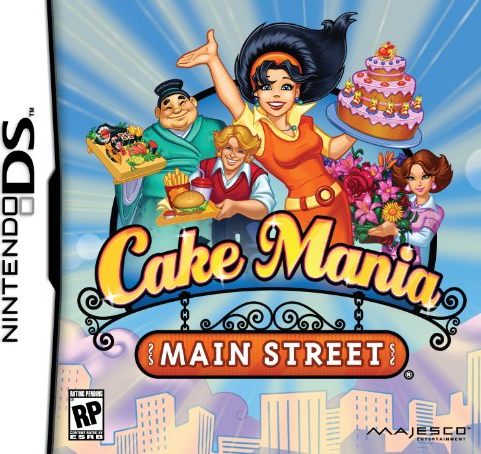 Cake Mania: Main Street box art for Nintendo DS