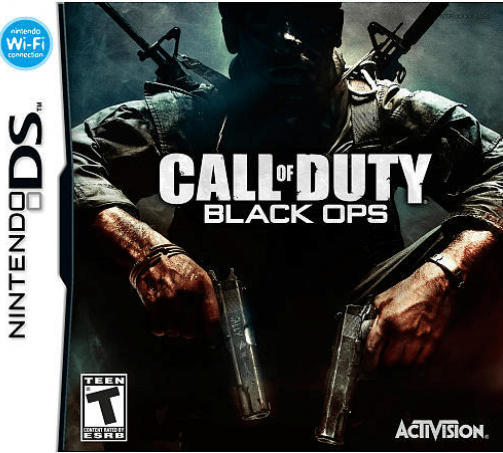 Call of Duty Black Ops box art for Nintendo DS