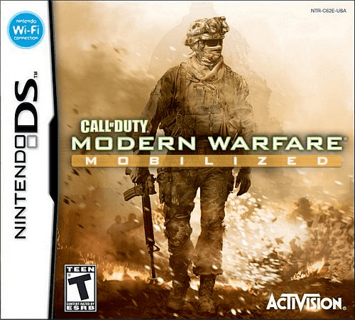 Call of Duty Modern Warfare Mobilized box art for Nintendo DS