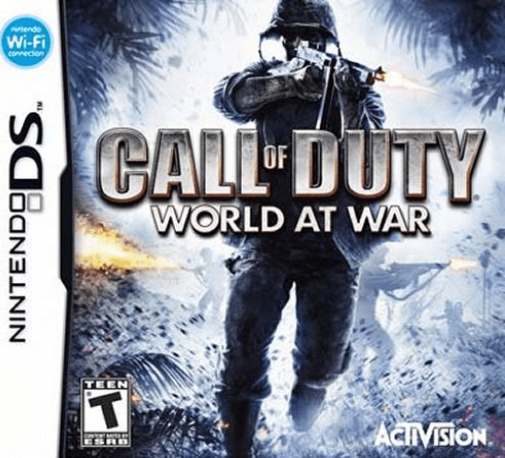 Call of Duty World at War box art for Nintendo DS