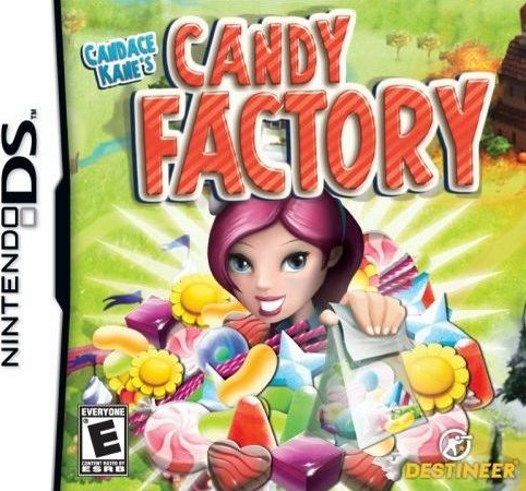 Candace Kane's Candy Factory box art for Nintendo DS