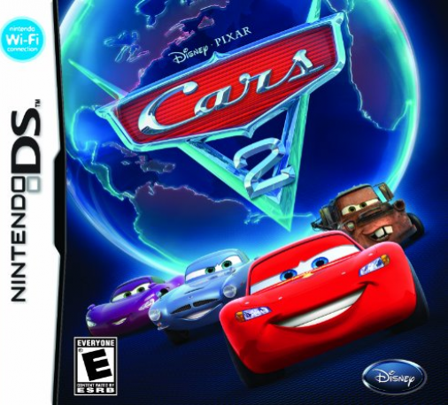 Cars 2 box art for Nintendo DS