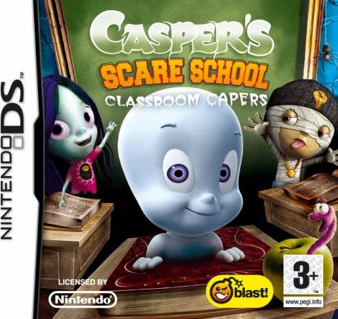 Casper's Scare School: Classroom Capers box art for Nintendo DS