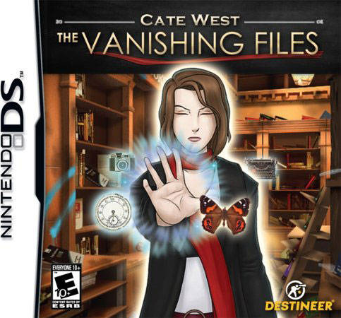 Cate West: The Vanishing Files box art for Nintendo DS