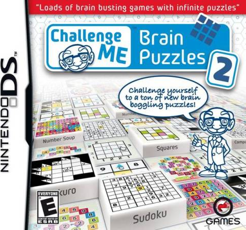 Challenge Me: Brain Puzzles 2 box art for Nintendo DS