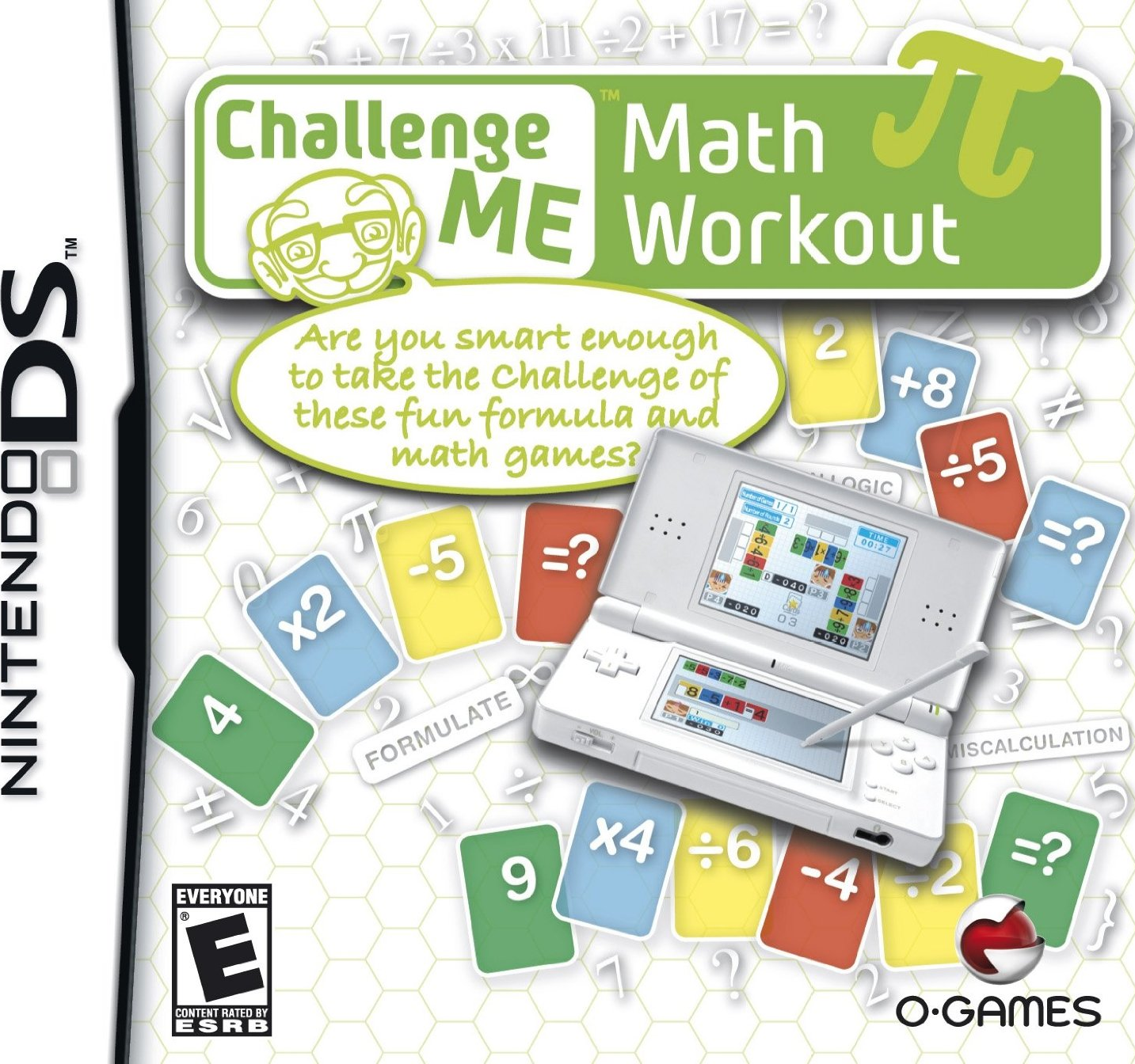 Challenge Me: Math Workout box art for Nintendo DS