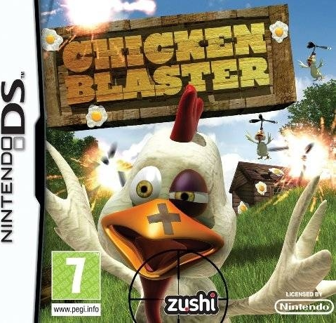 Chicken Blaster box art for Nintendo DS