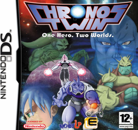 Chronos Twins box art for Nintendo DS