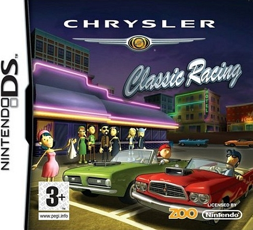 Chrysler Classic Racing box art for Nintendo DS