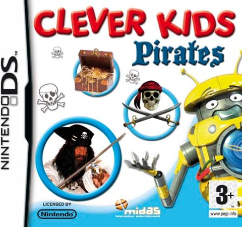 Clever Kids Pirates box art for Nintendo DS