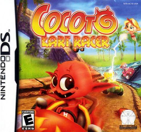 Cocoto Kart Racer box art for Nintendo DS