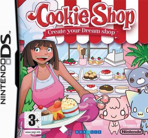 Cookie Shop: Create Your Dream Shop box art for Nintendo DS