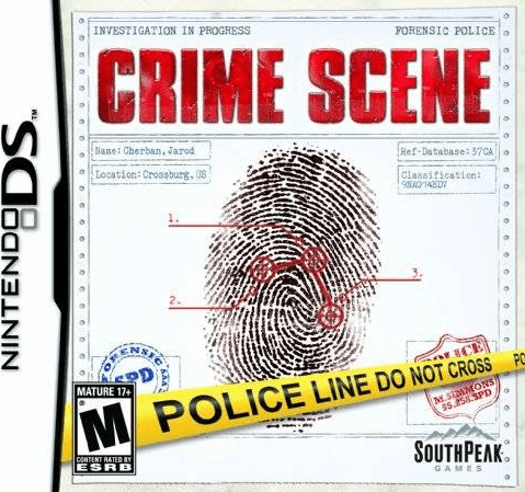 Crime Scene box art for Nintendo DS