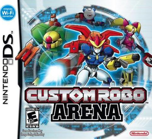 Custom Robo Arena box art for Nintendo DS