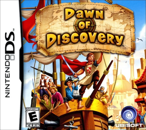 Dawn of Discovery box art for Nintendo DS