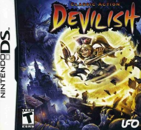 Devilish box art for Nintendo DS