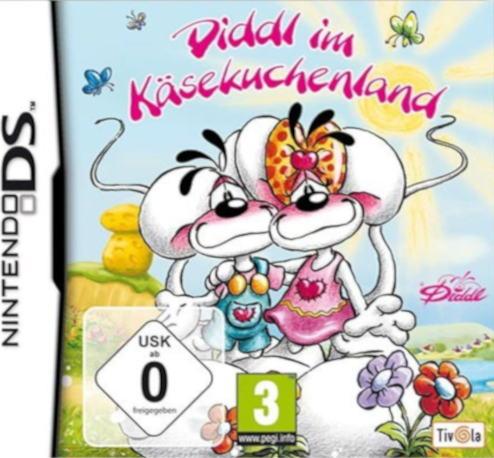 Diddl In The Cheesecakeland box art for Nintendo DS