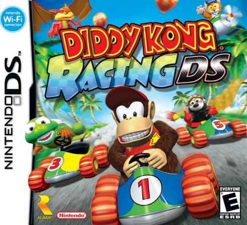 Diddy Kong Racing DS box art for Nintendo DS