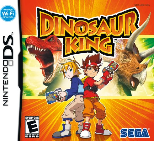 Dinosaur King box art for Nintendo DS