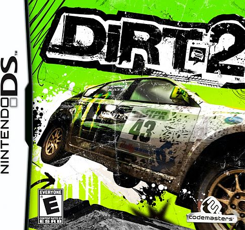 Dirt 2 box art for Nintendo DS