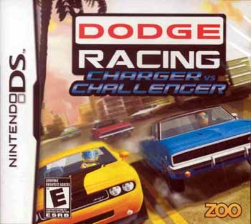 Dodge Racing: Charger vs. Challenger box art for Nintendo DS