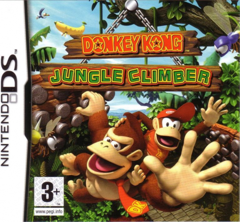 Donkey Kong Jungle Climber box art for Nintendo DS