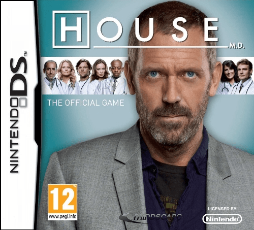 Dr. House box art for Nintendo DS