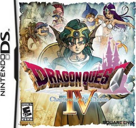 Dragon Quest IV Chapters of the Chosen box art for Nintendo DS