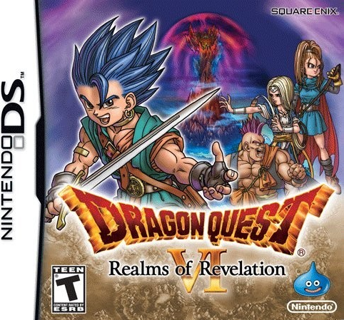 Dragon Quest VI: Realms of Revelation box art for Nintendo DS