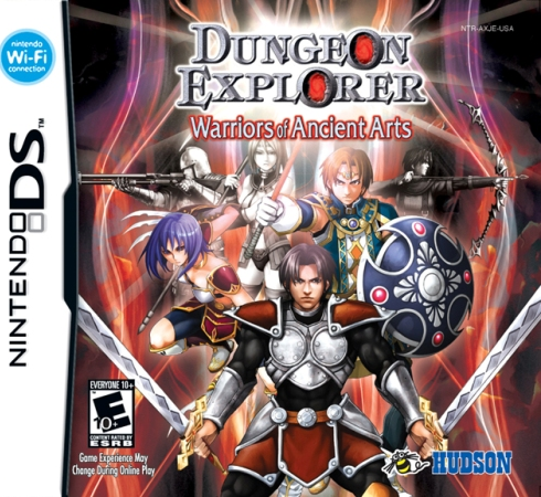 Dungeon Explorer box art for Nintendo DS