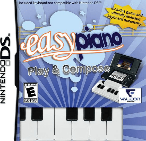Easy Piano box art for Nintendo DS