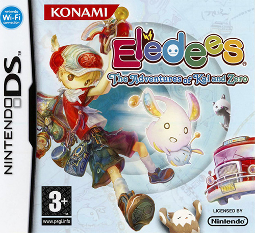 Eledees: The Adventures of Kai and Zero box art for Nintendo DS