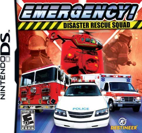 Emergency! Disaster Rescue Squad box art for Nintendo DS