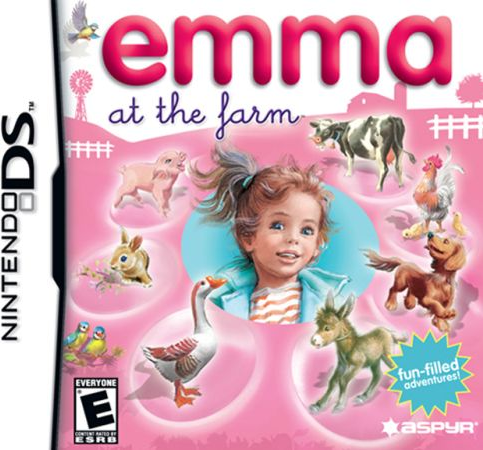 Emma at the Farm box art for Nintendo DS
