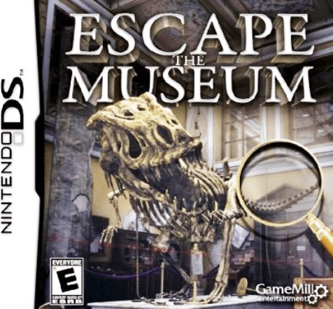 Escape the Museum box art for Nintendo DS